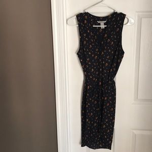 H&M sleeveless navy blue dress Size 0